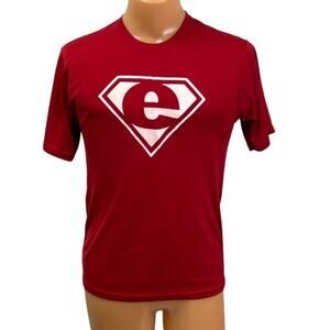 Augusta Sportswear Mens Medium 100% Polyester Moisture Mgmt SuperMan E Tee Shirt